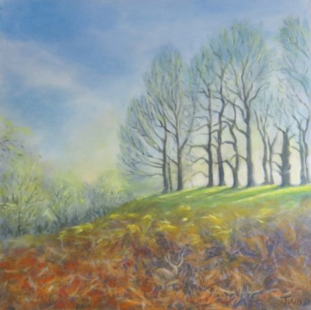 Richmond park landscape painting
