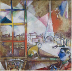 Paris Through the Window Chagall