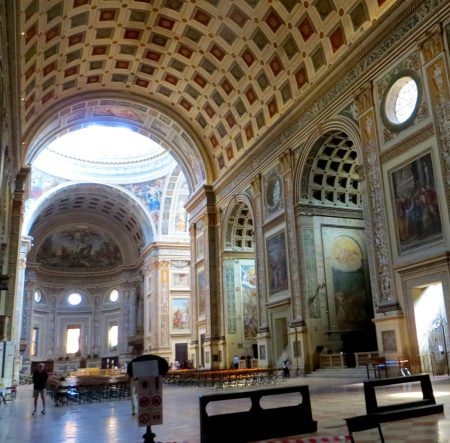 At Andrew's Basilica, Mantua